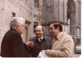 Loiola. Padre Placido Múgica, Juan San Martin, José Antonio Arana (Limpiando las gafas del Padre Placido)